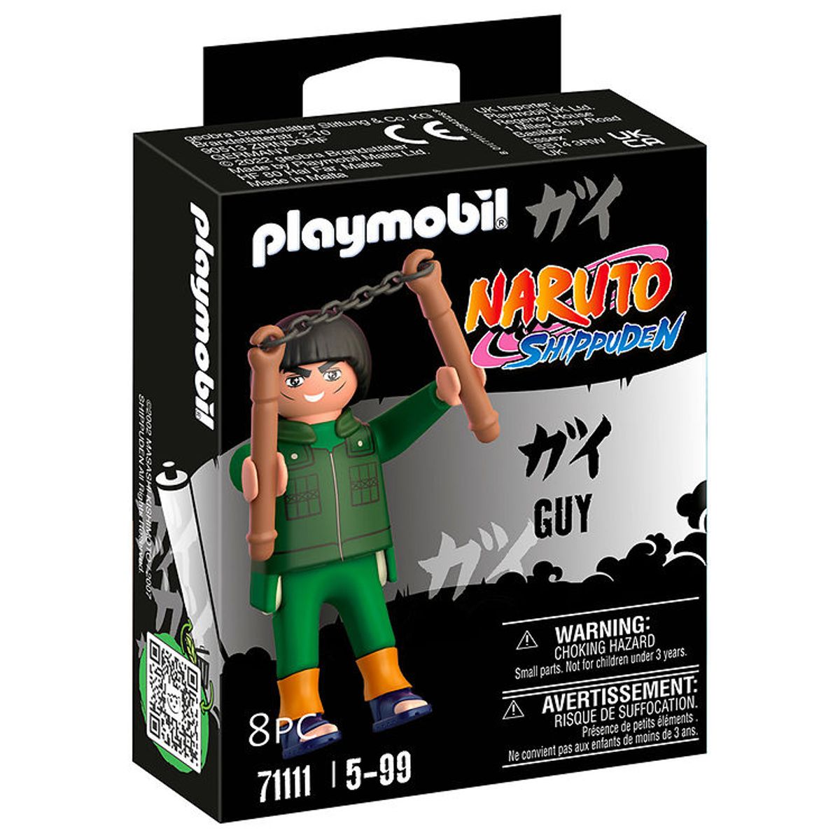 Playmobil Naruto - Guy - 71111 - 8 Dele