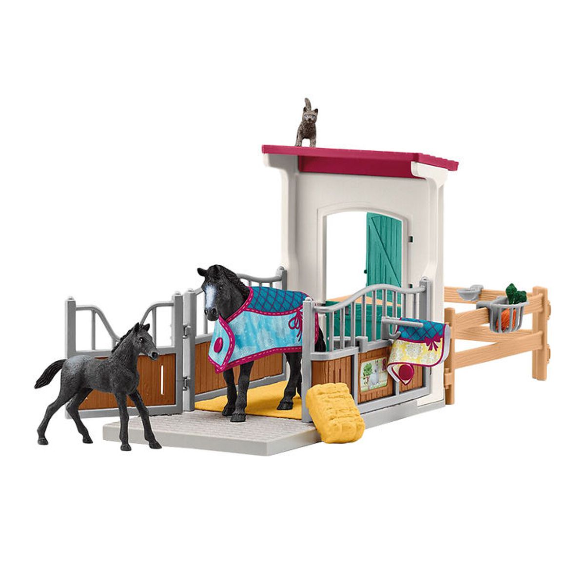 Schleich Horse Club - Hesteboks m. Hoppe og Føl - 42611