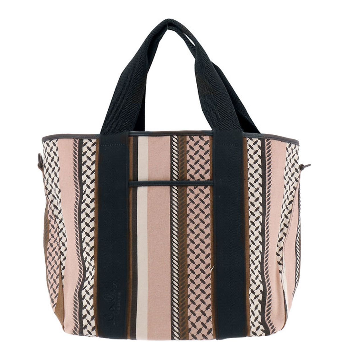 Lala Berlin Shopper - East West Tote Maggie - Multicolor Rose