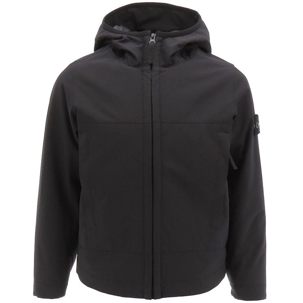 Stone Island Softshelljakke m. Vattering - Sort