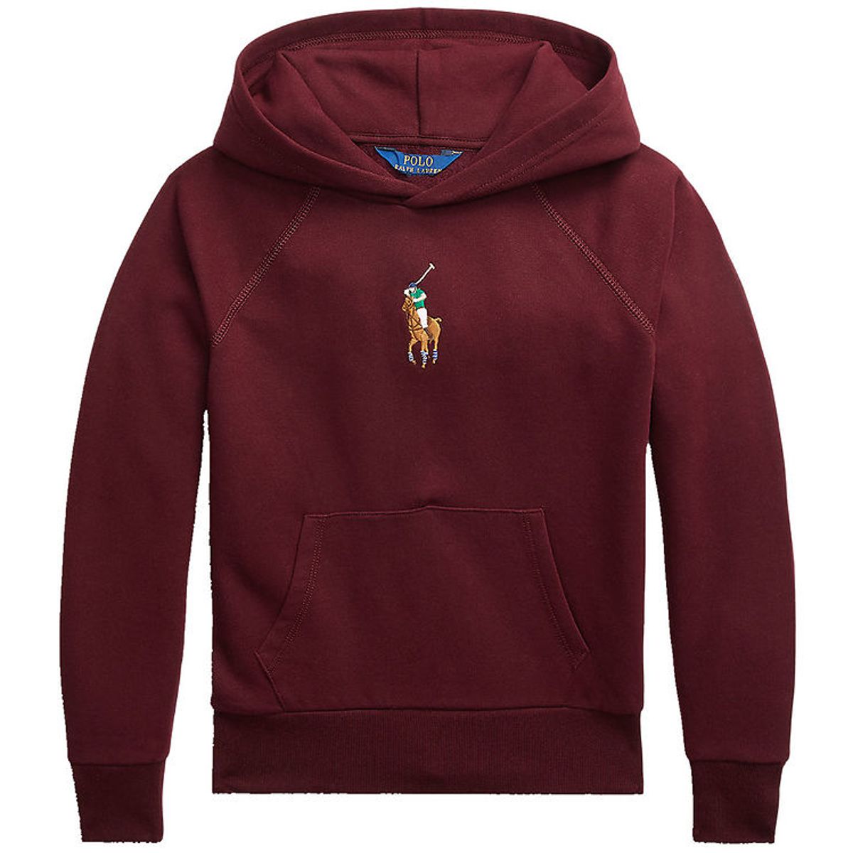 Polo Ralph Lauren Hættetrøje - Bordeaux m. Logo