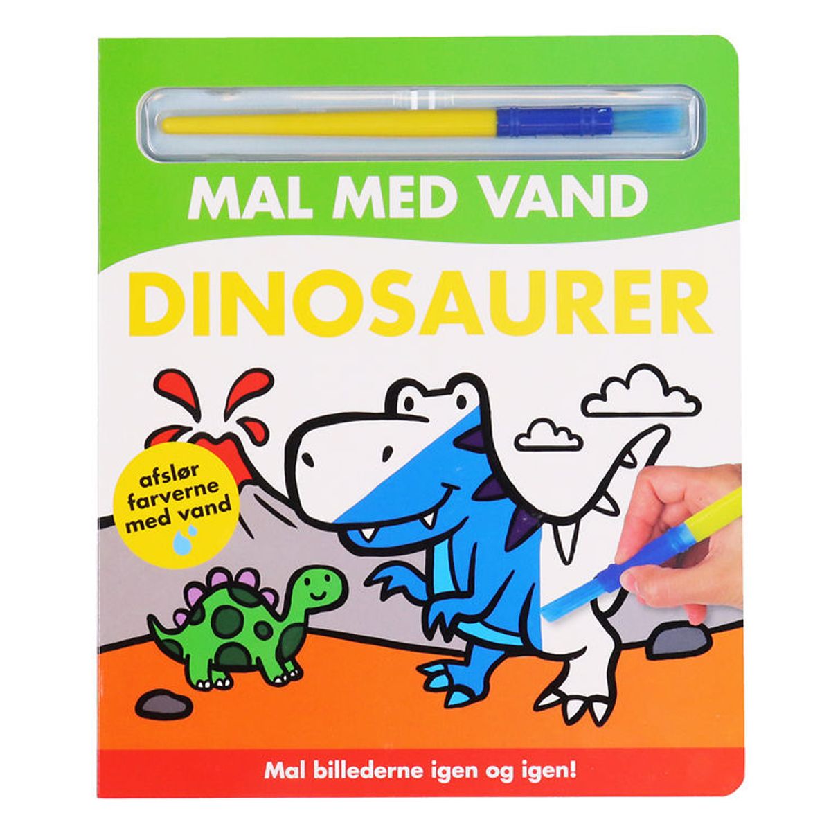 Alvilda Malebog - Mal Med Vand - Dinosaurer