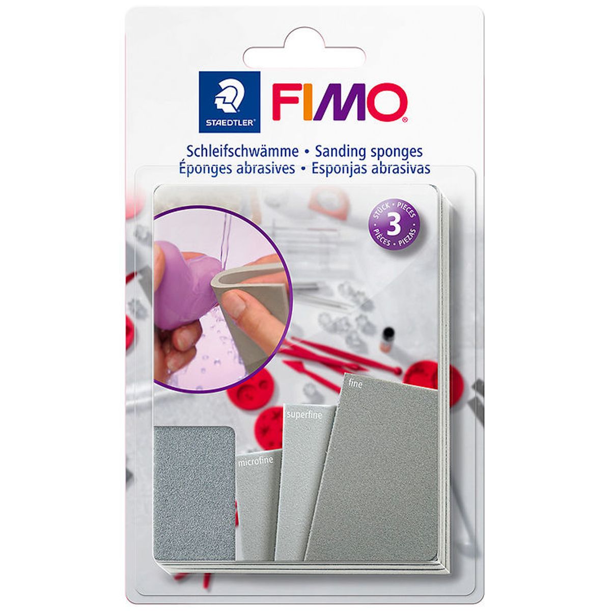 Staedtler FIMO Slibesæt - 3 stk