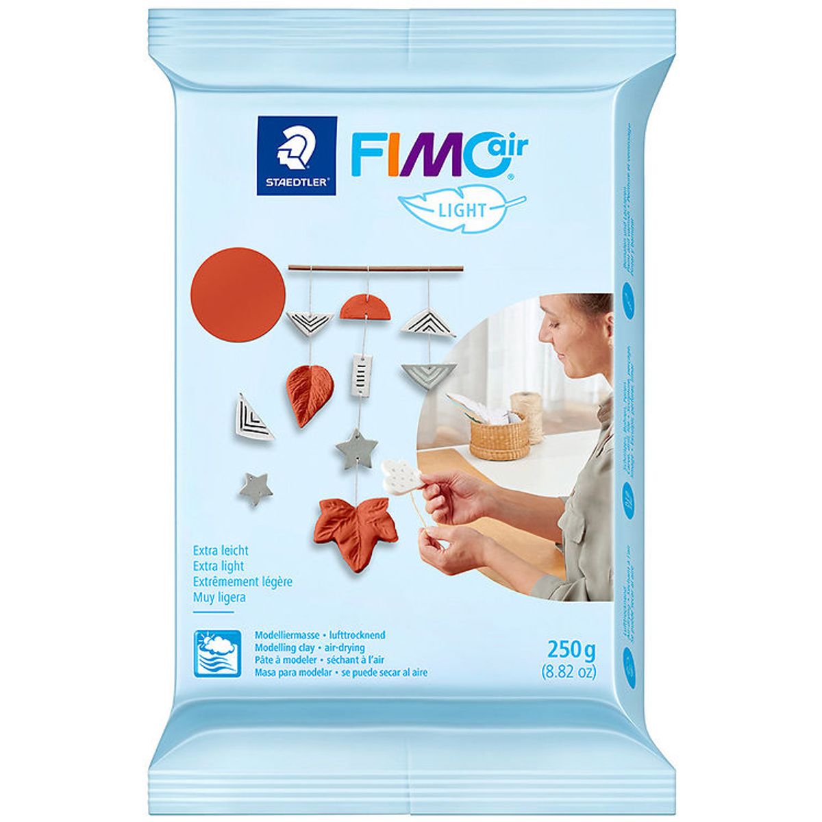 Staedtler FIMO Modellervoks - Light - 250g - Terracotta