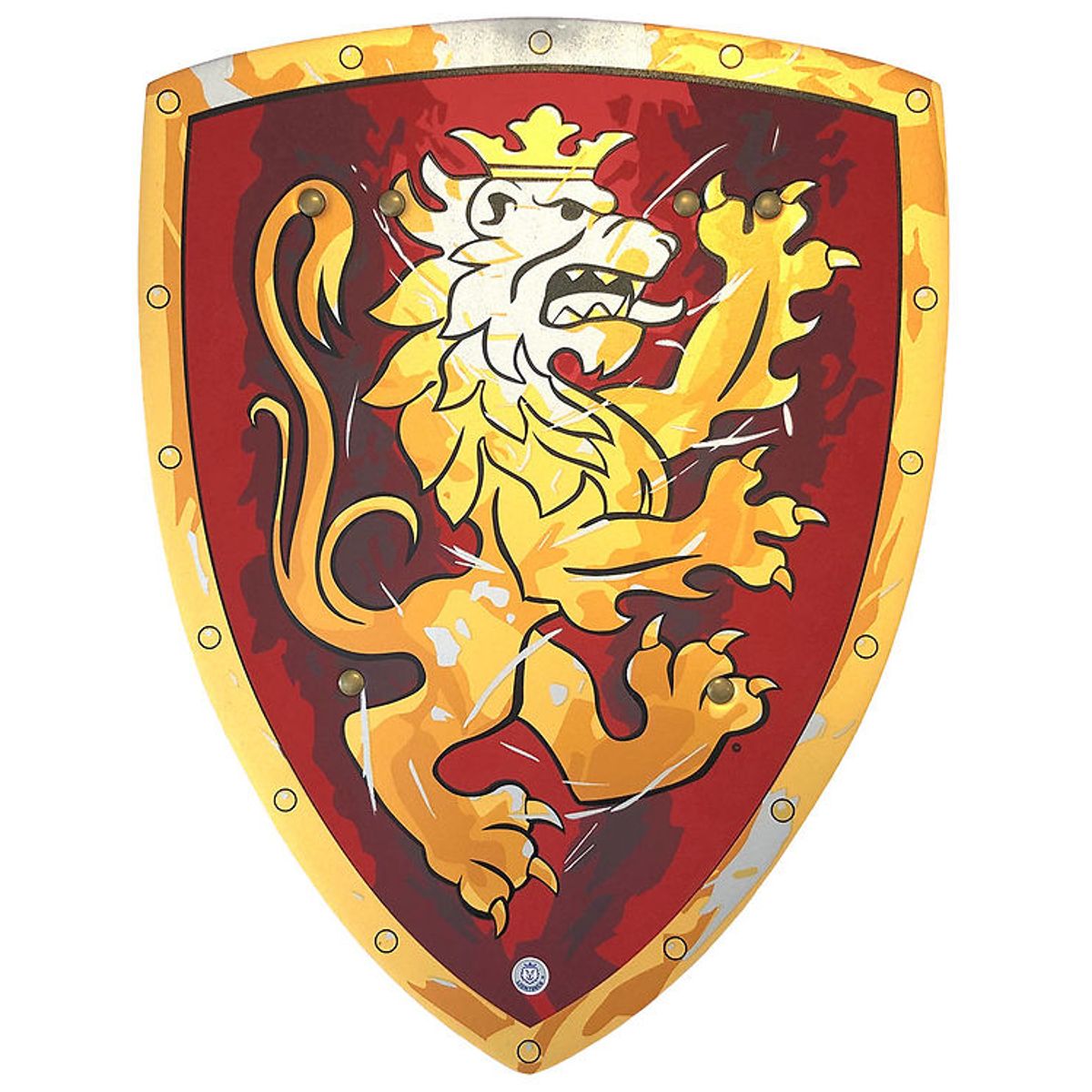 Liontouch Udklædning - Noble Knight-Skjold - Rød