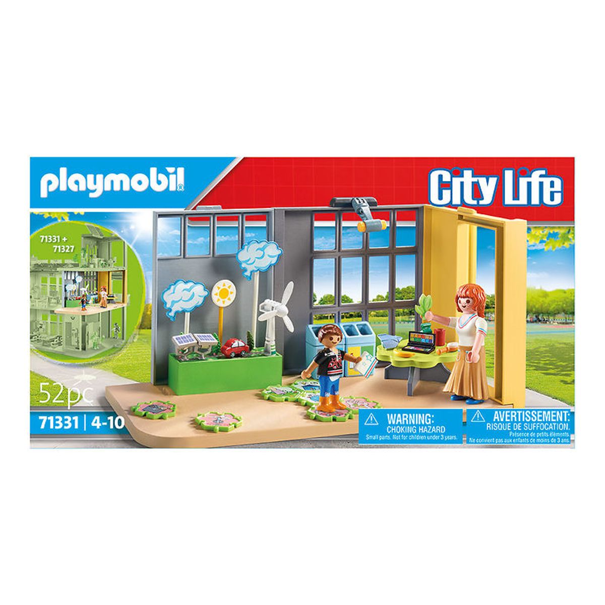 Playmobil City Life - Klimatologi-lokale Som Tilbygning - 52 Del