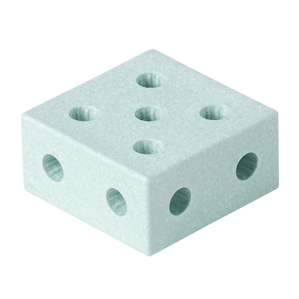 MODU Klods Firkant - 20x20x10 cm - Ocean Mint