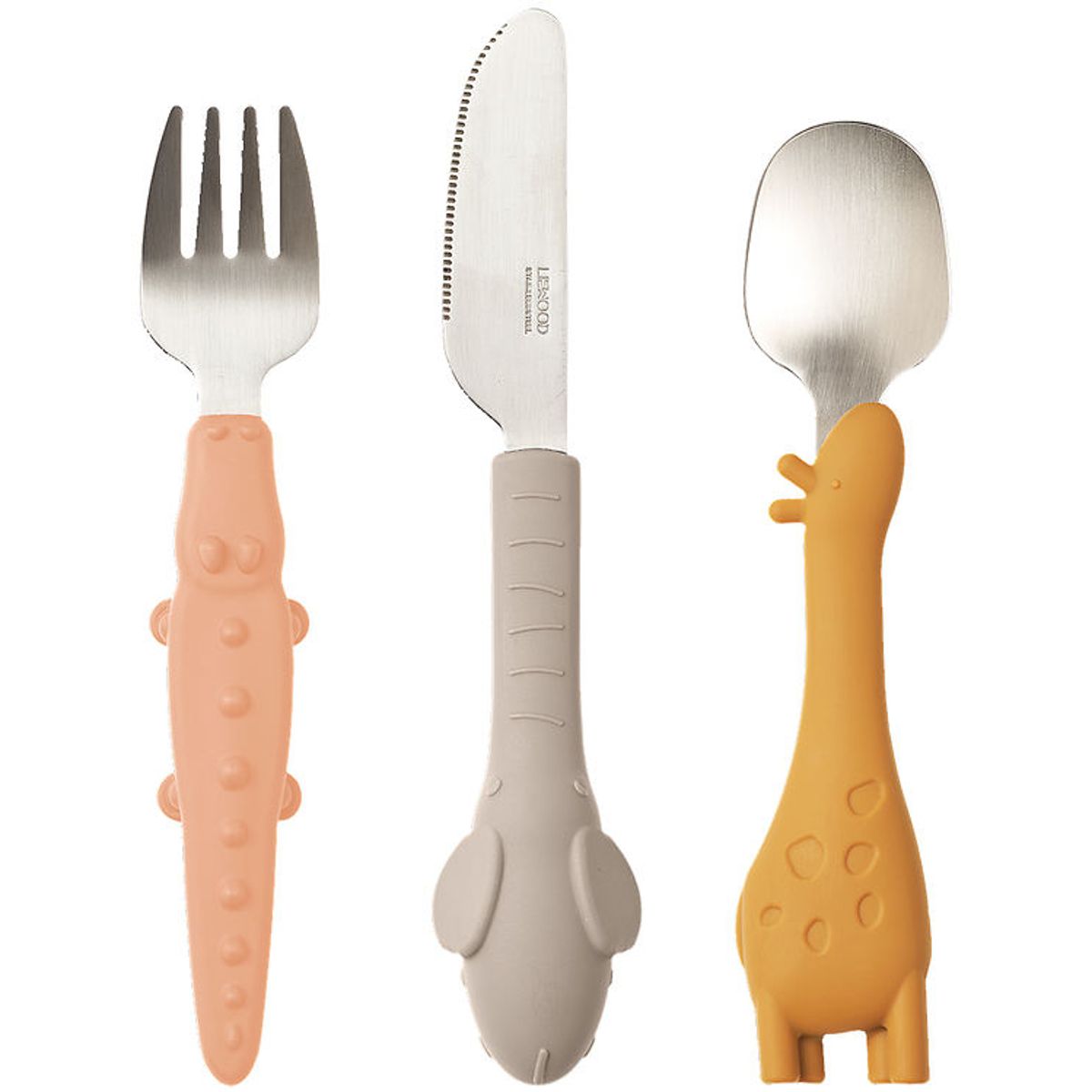 Liewood Børnebestik - Tove Cutlery Set - Tuscany Rose Mix