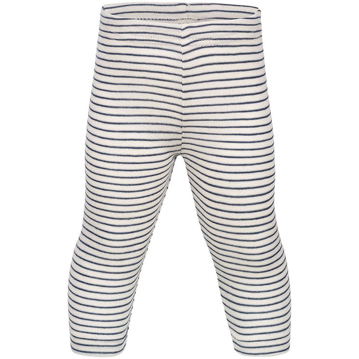 Engel Leggings - Uld/Silke - Natural/Navy Blue