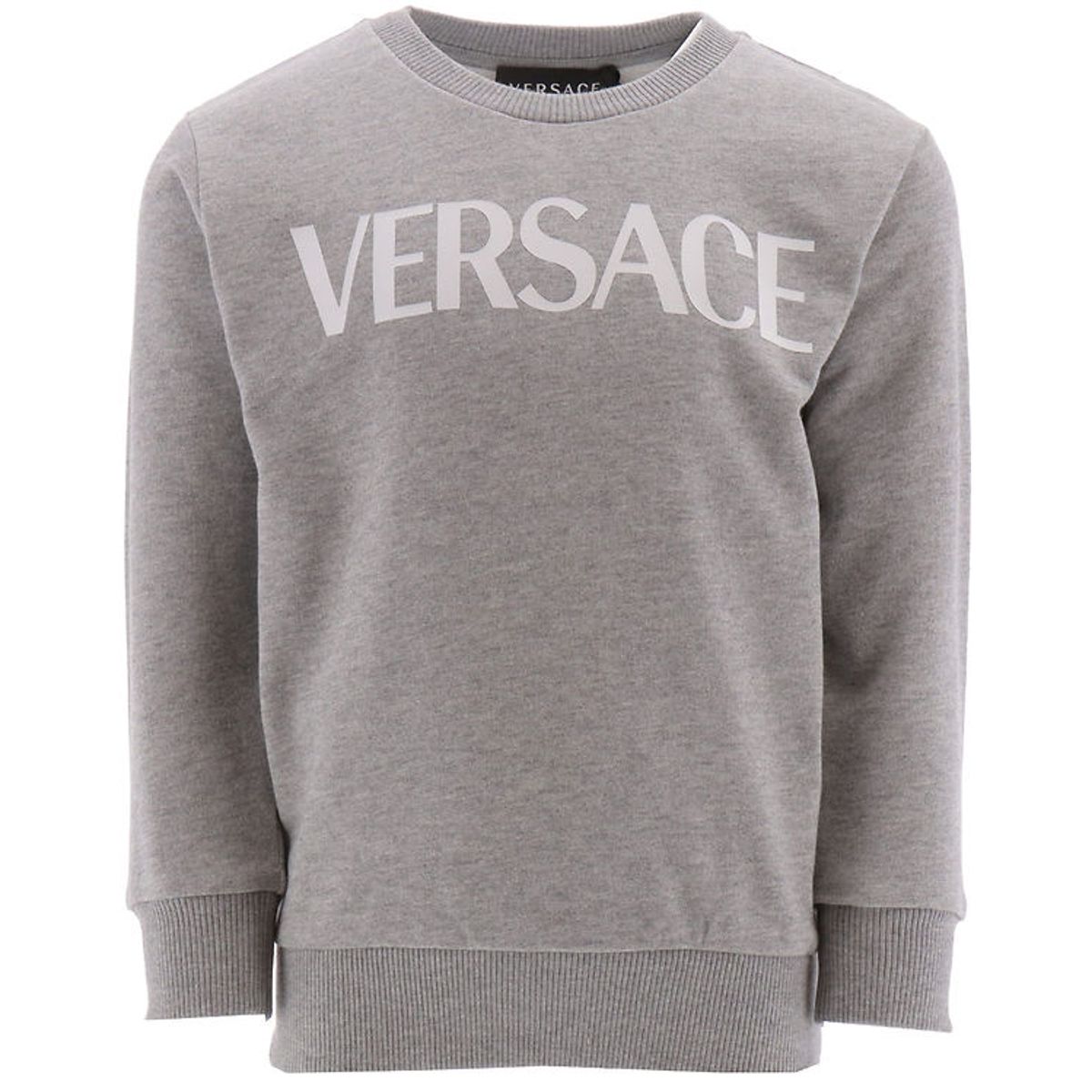 Versace Sweatshirt - Gråmeleret m. Hvid