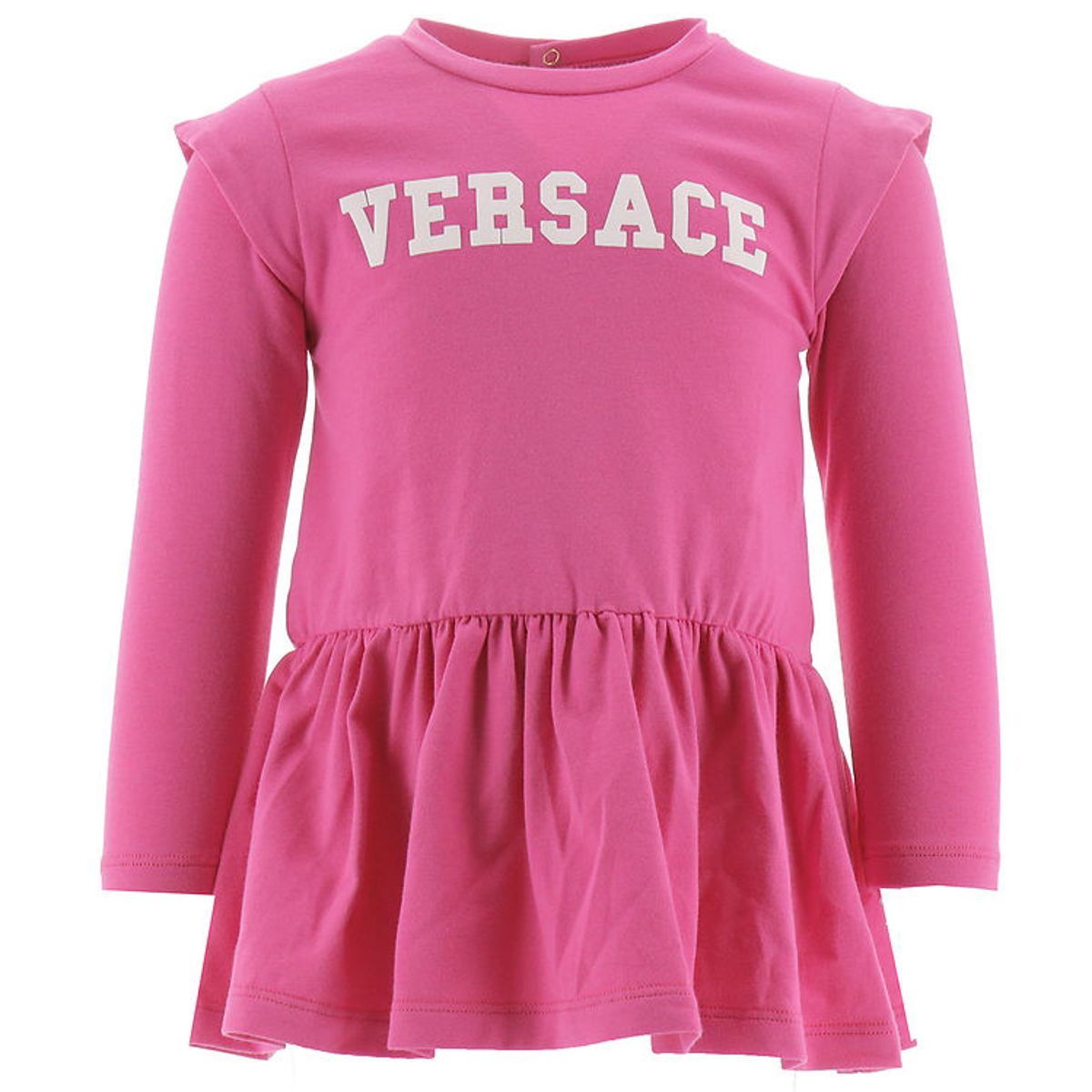 Versace Kjole - Fuchsia m. Hvid