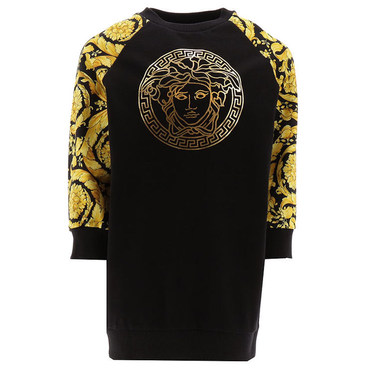 Versace Sweatkjole - Barocco - Sort m. Guld