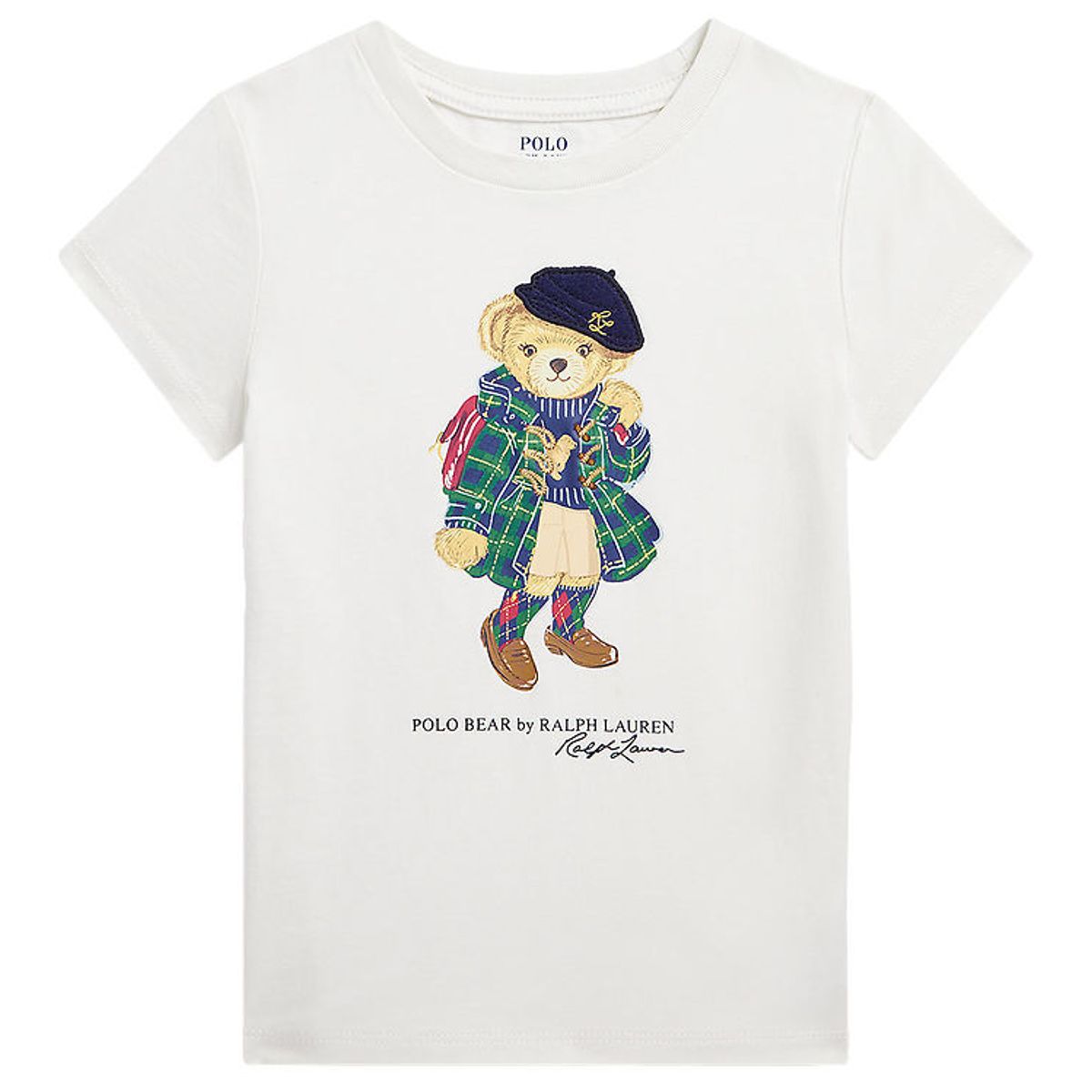 Polo Ralph Lauren T-shirt - Hvid m. Bamse