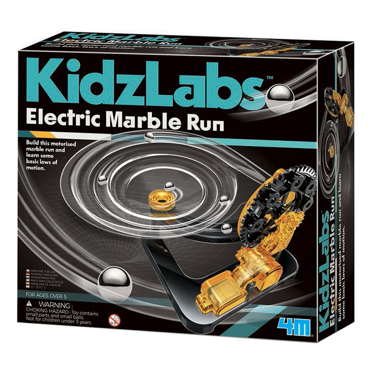 4M - KidzLabs - Elektrisk Kugleløb