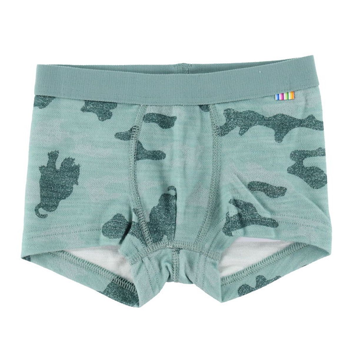 Joha Boxershorts - Uld/Bambus - Grøn Aop