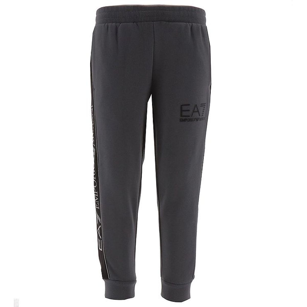 EA7 Sweatpants - Koksgrå/Sort m. Refleks