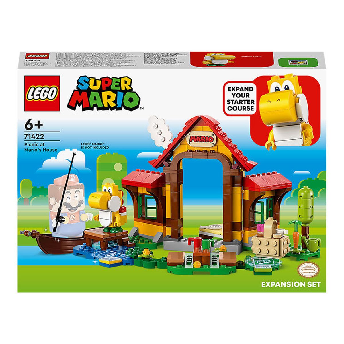 LEGO ® Super Mario - Skovtur ved Marios Hus 71422 - Udvidelsessæt