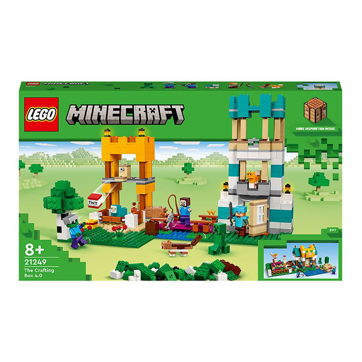 LEGO ® Minecraft - Crafting-boks 4.0 21249 - 605 Dele