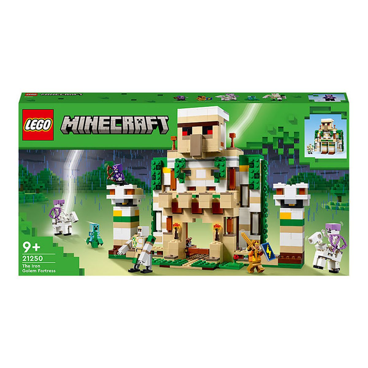 LEGO ® Minecraft - Jerngolem-Fortet 21250 - 868 Dele