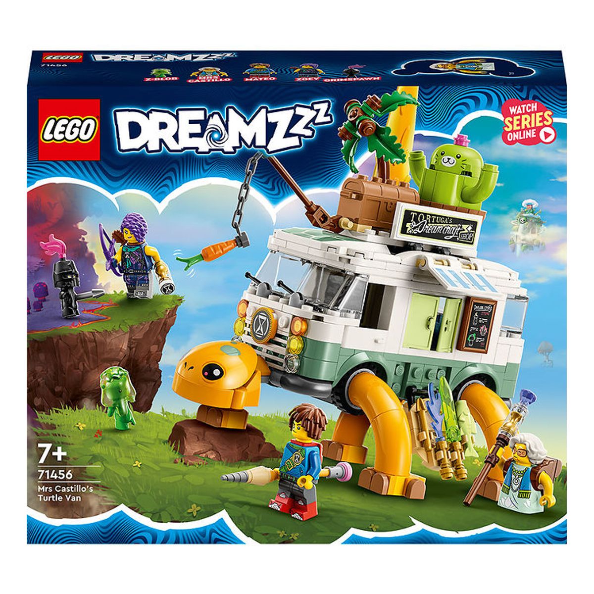 LEGO ® DREAMZzz - Fru Castillos Skildpaddevogn 71456 - 434 Dele