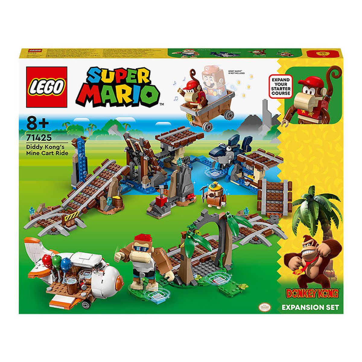 LEGO ® Super Mario - Diddy Kongs Minevognstur 71425 - Udvidelsess