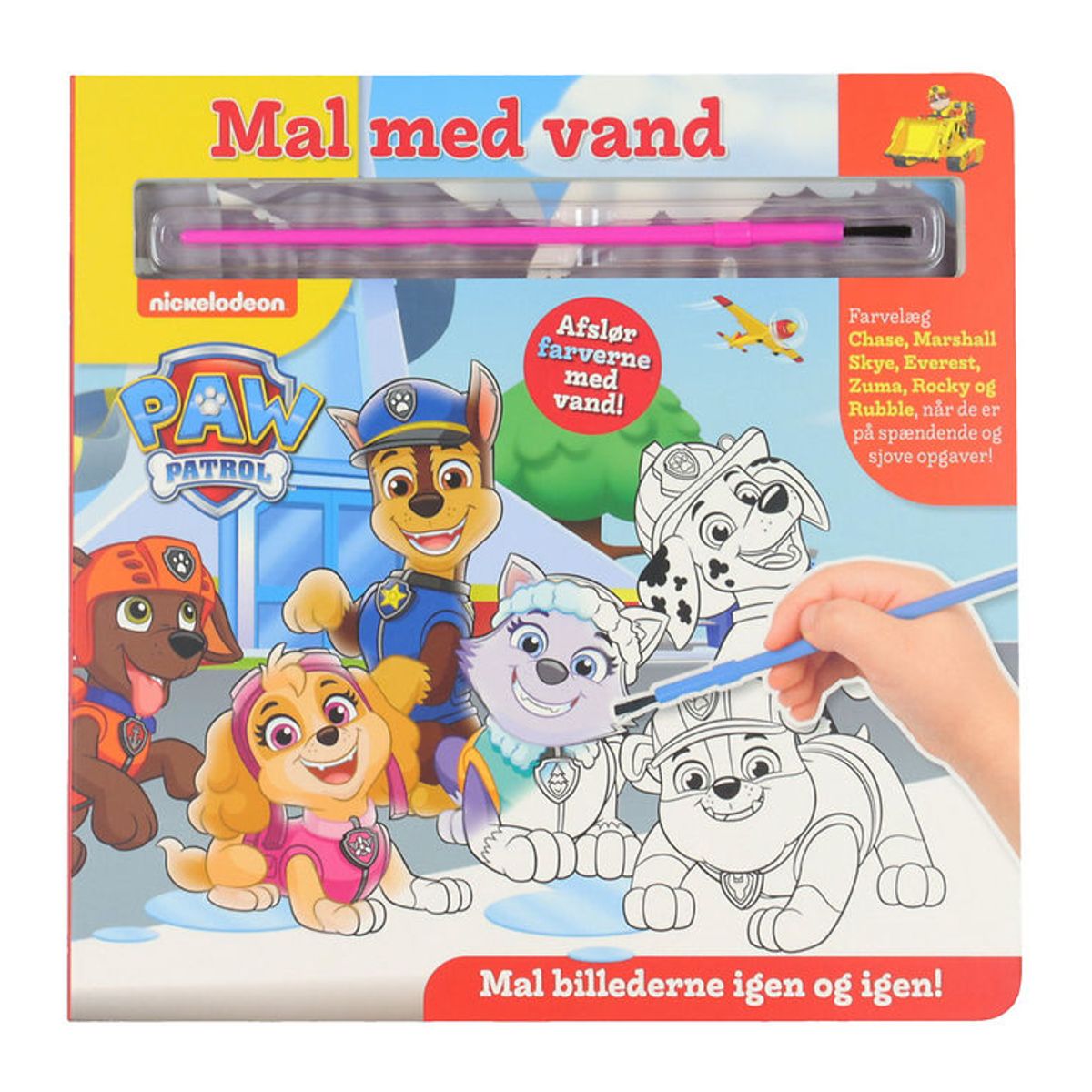 Alvilda Malebog - Mal Med Vand - Paw Patrol