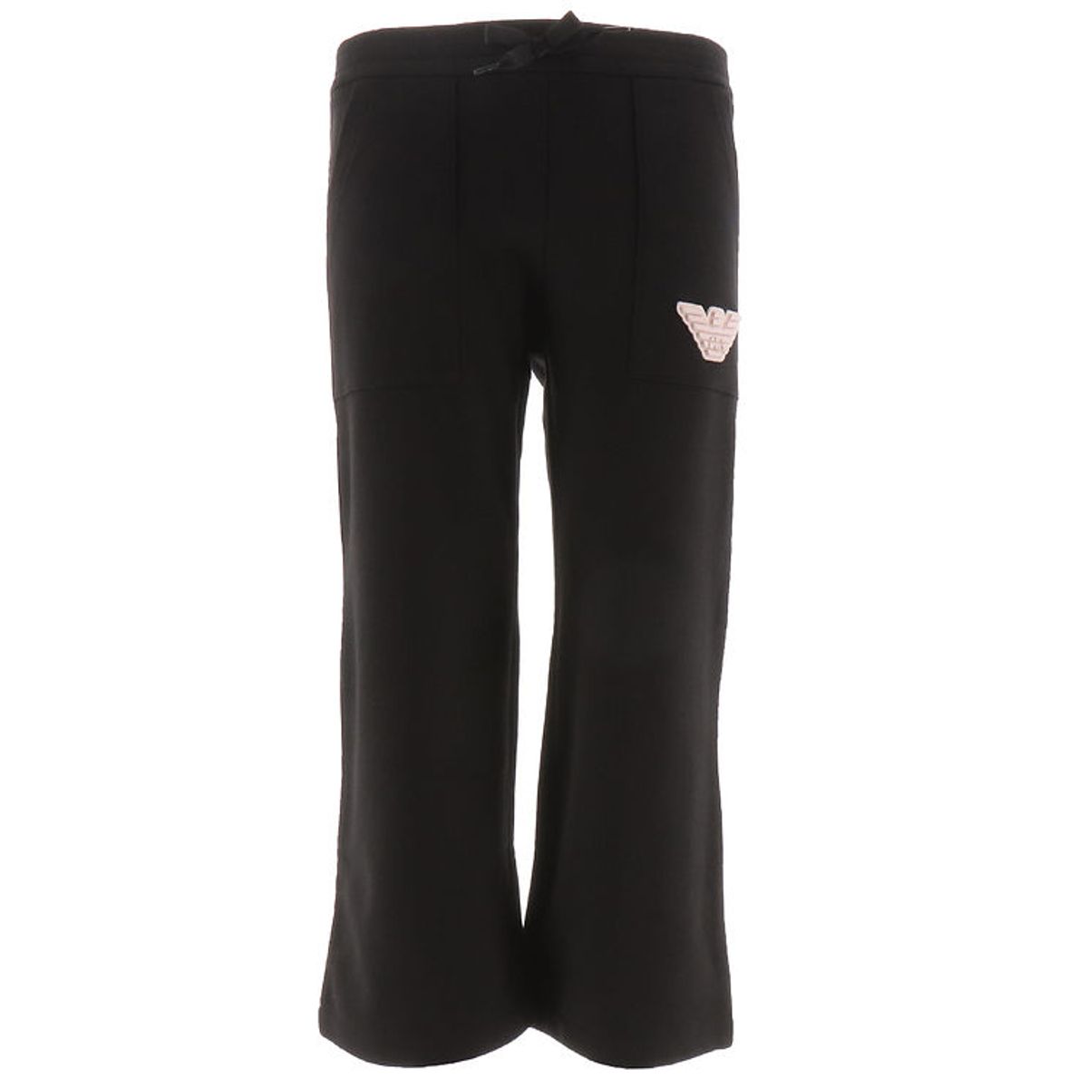 Emporio Armani Sweatpants - Sort m. Pudderrosa