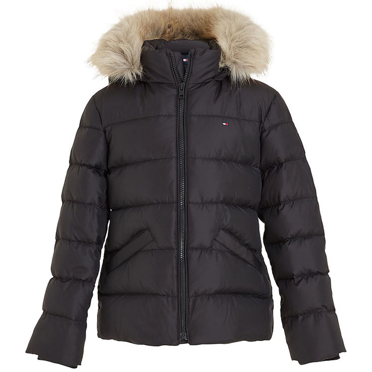 Tommy Hilfiger Dunjakke - Essential Down - Sort