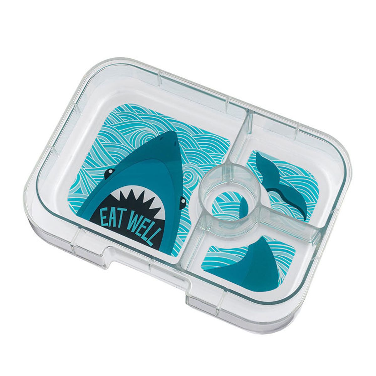 Yumbox Indsatsbakke m. 4 Rum - Panino - Shark