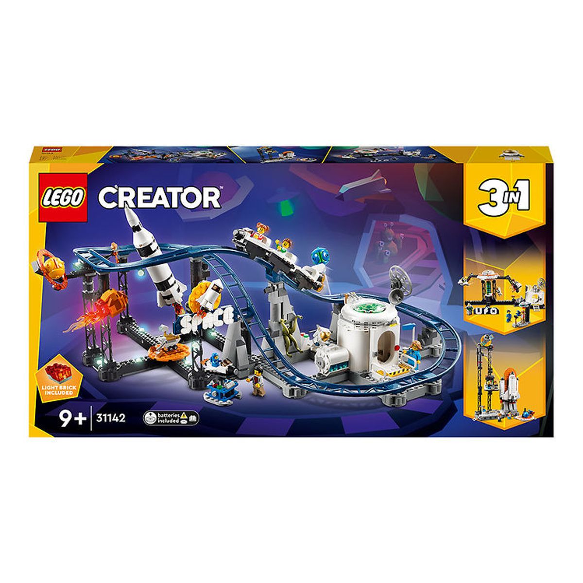 LEGO ® Creator - Rum-rutsjebane 31142 - 3-i-1 - 874 Dele