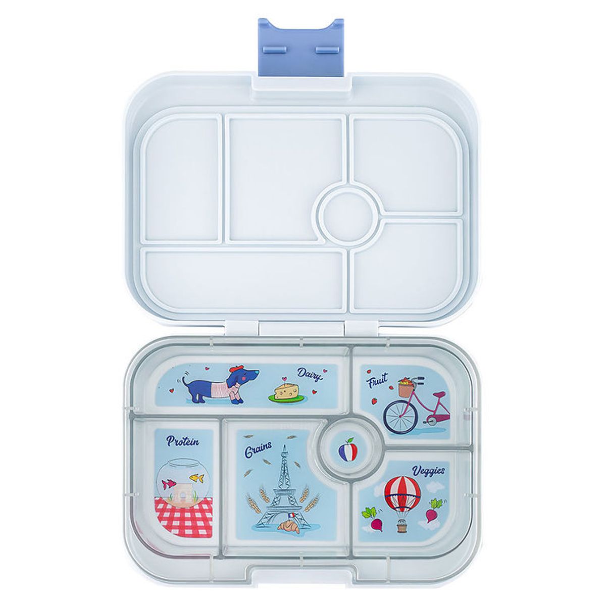 Yumbox Madkasse m. 6 Rum - Bento Original - Hazy Gray