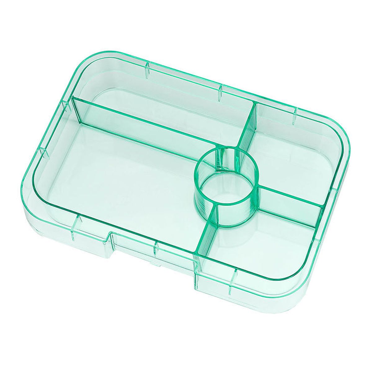 Yumbox Indsatsbakke m. 5 Rum - Tapas - Clear Agua