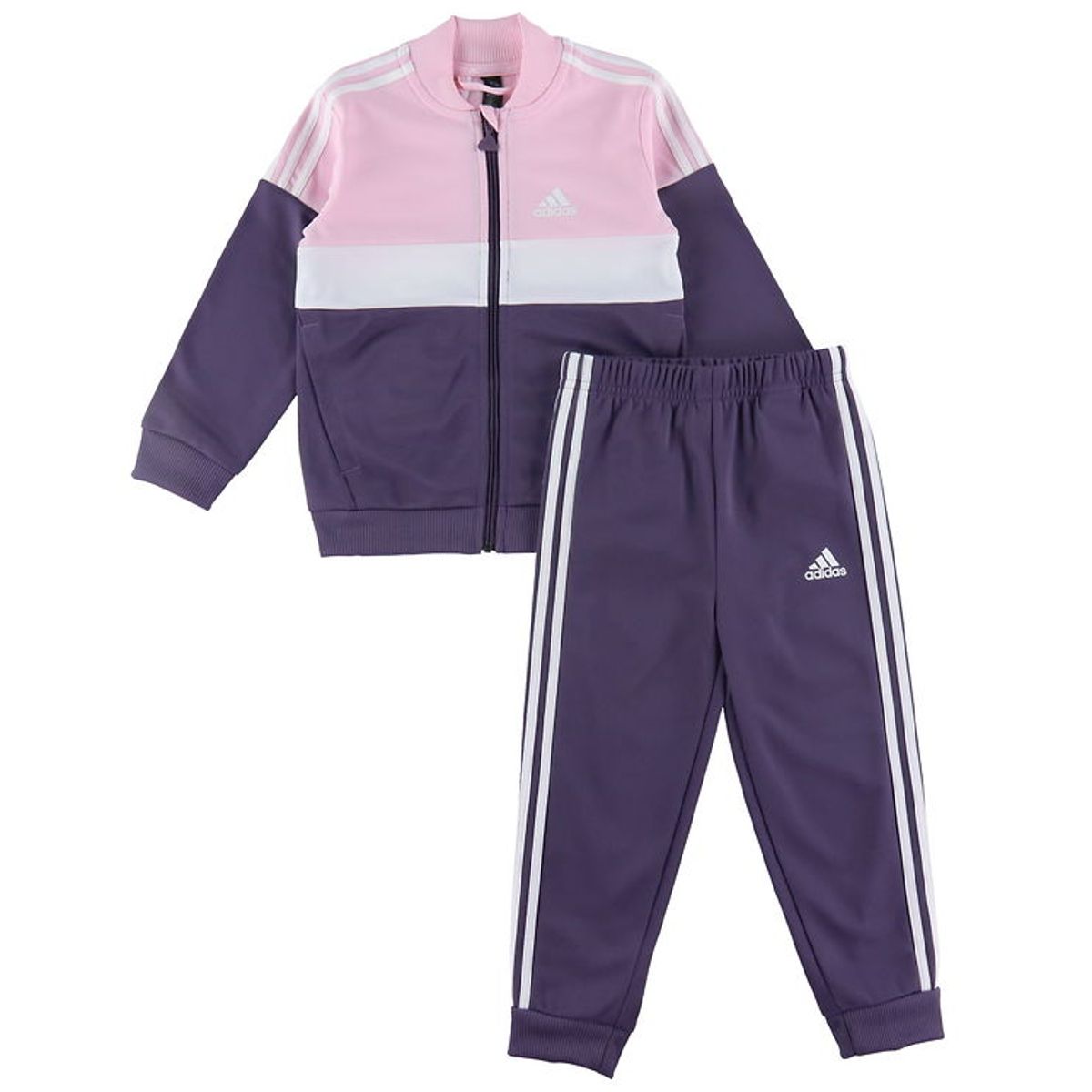 adidas Performance Træningssæt - I TIBERIO TS - Pink/Lilla/Hvid