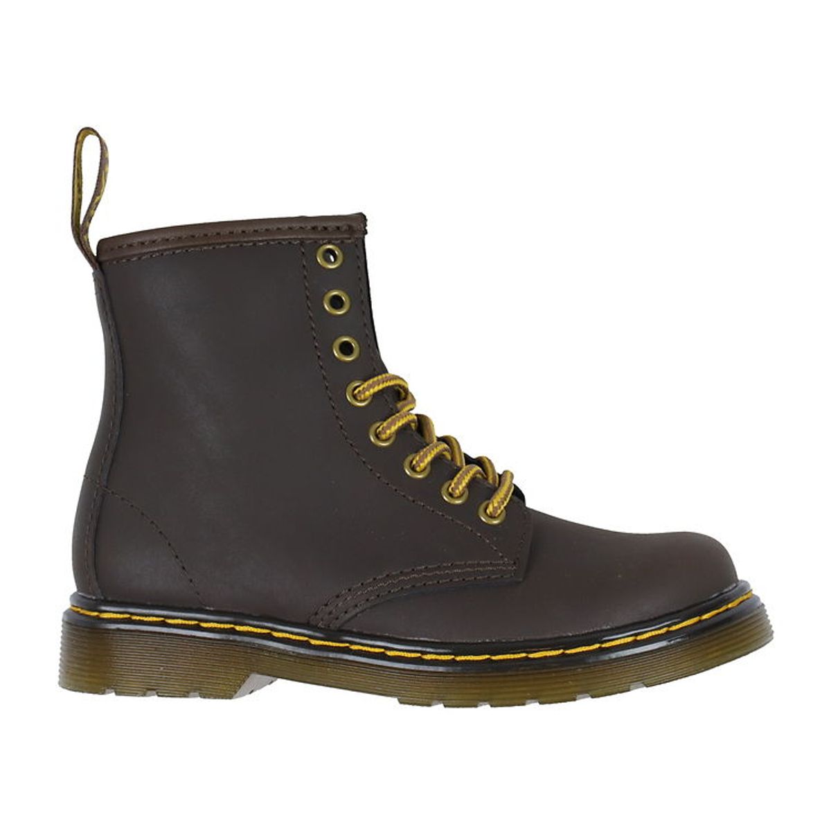 Dr. Martens Støvler - 1460 J Wildhorse Lamper - Dark Brown