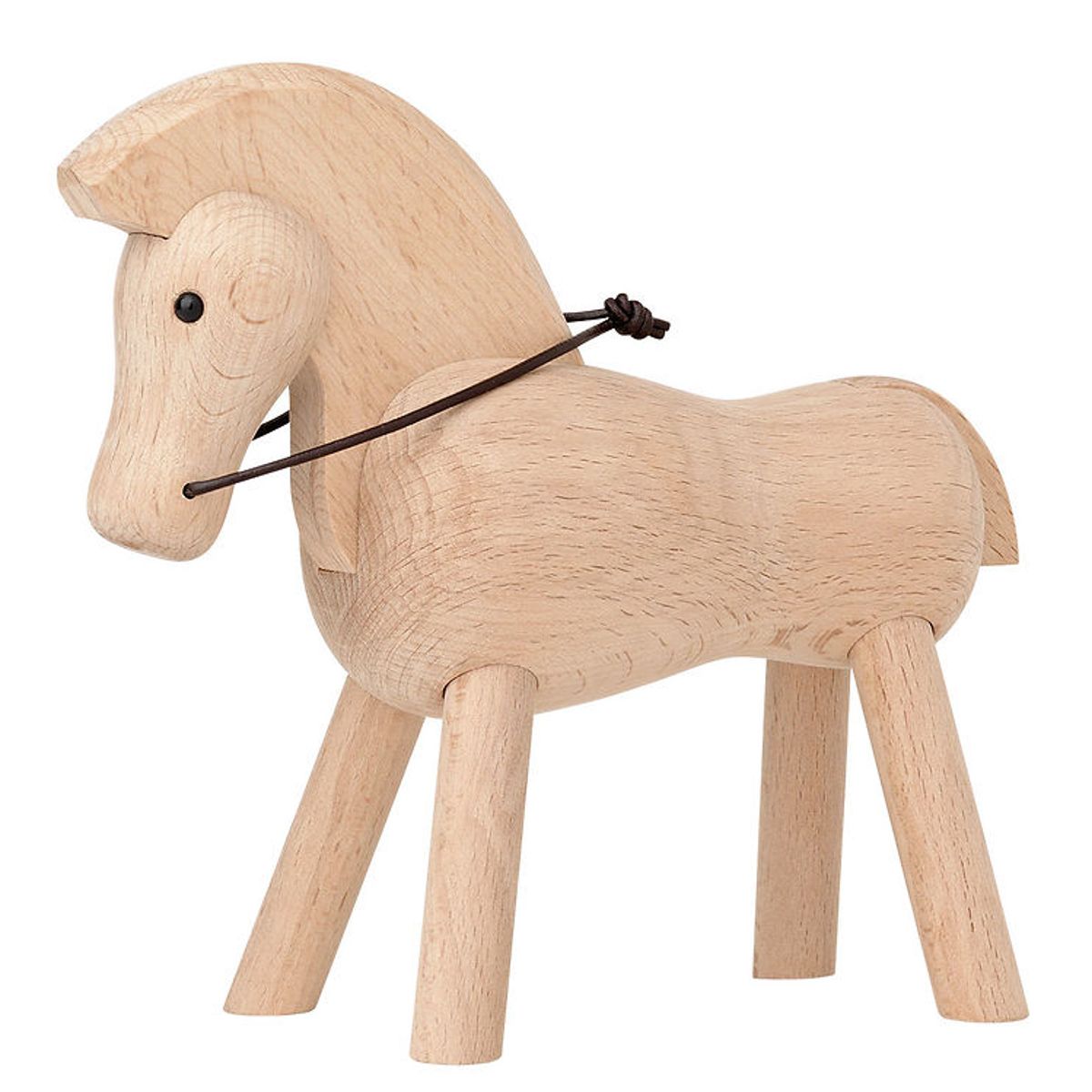 Kay Bojesen Træfigur - Hest - 14 cm - Bøg