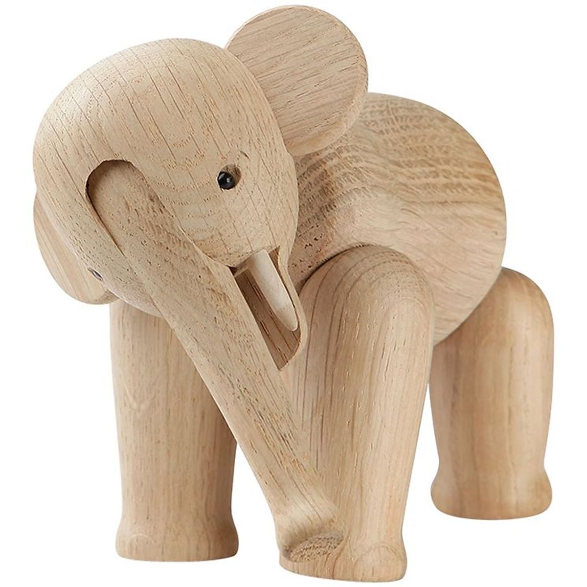 Kay Bojesen Træfigur - Elefant - 12 cm - Mini - Eg