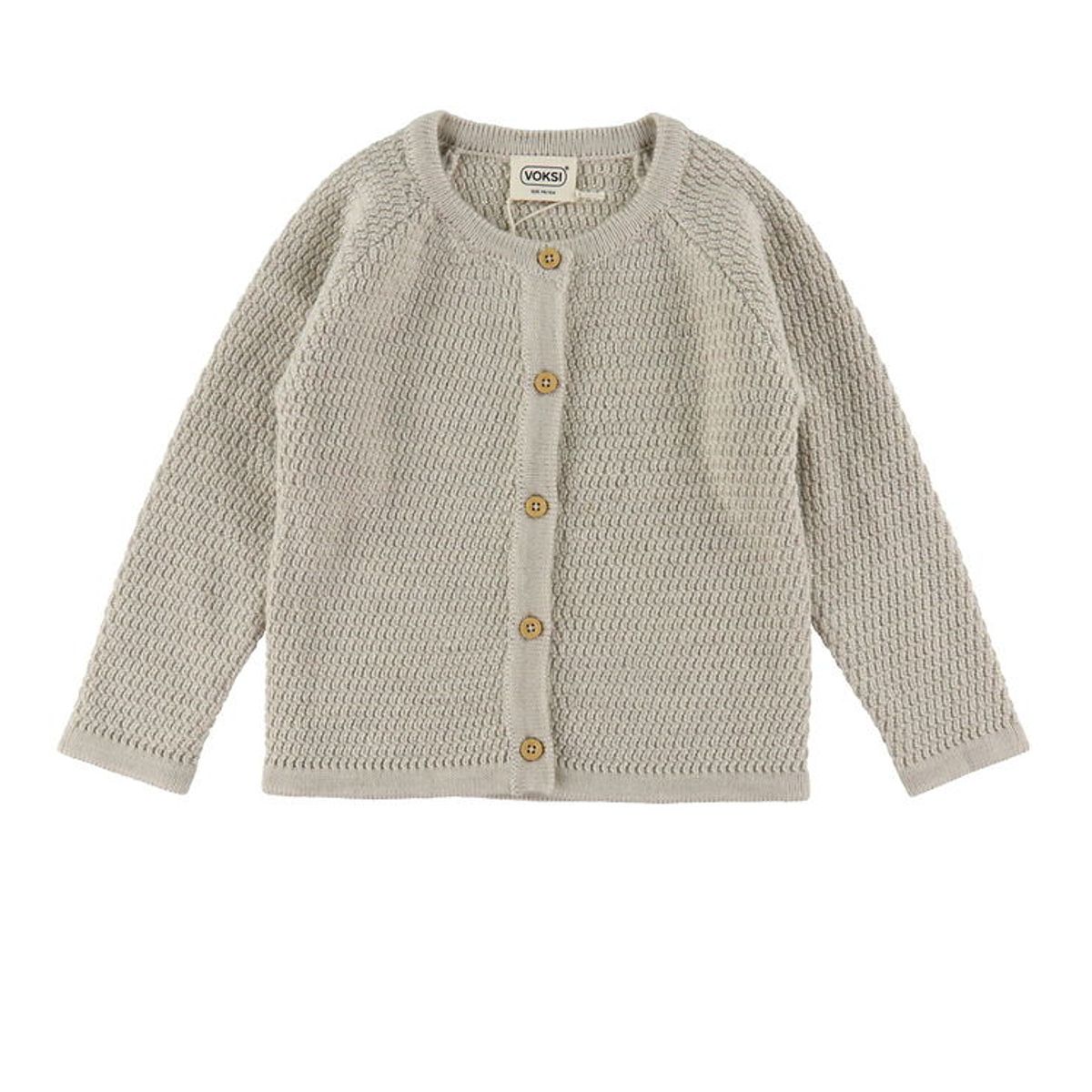 Voksi Cardigan - Uld - Seashell Sand