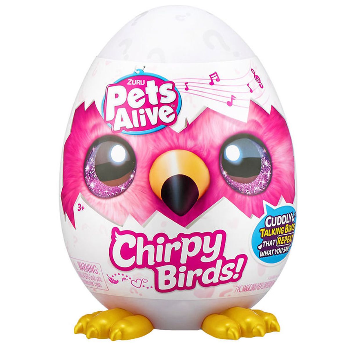 Pets Alive Æg - 24 cm - Chirpy Birds