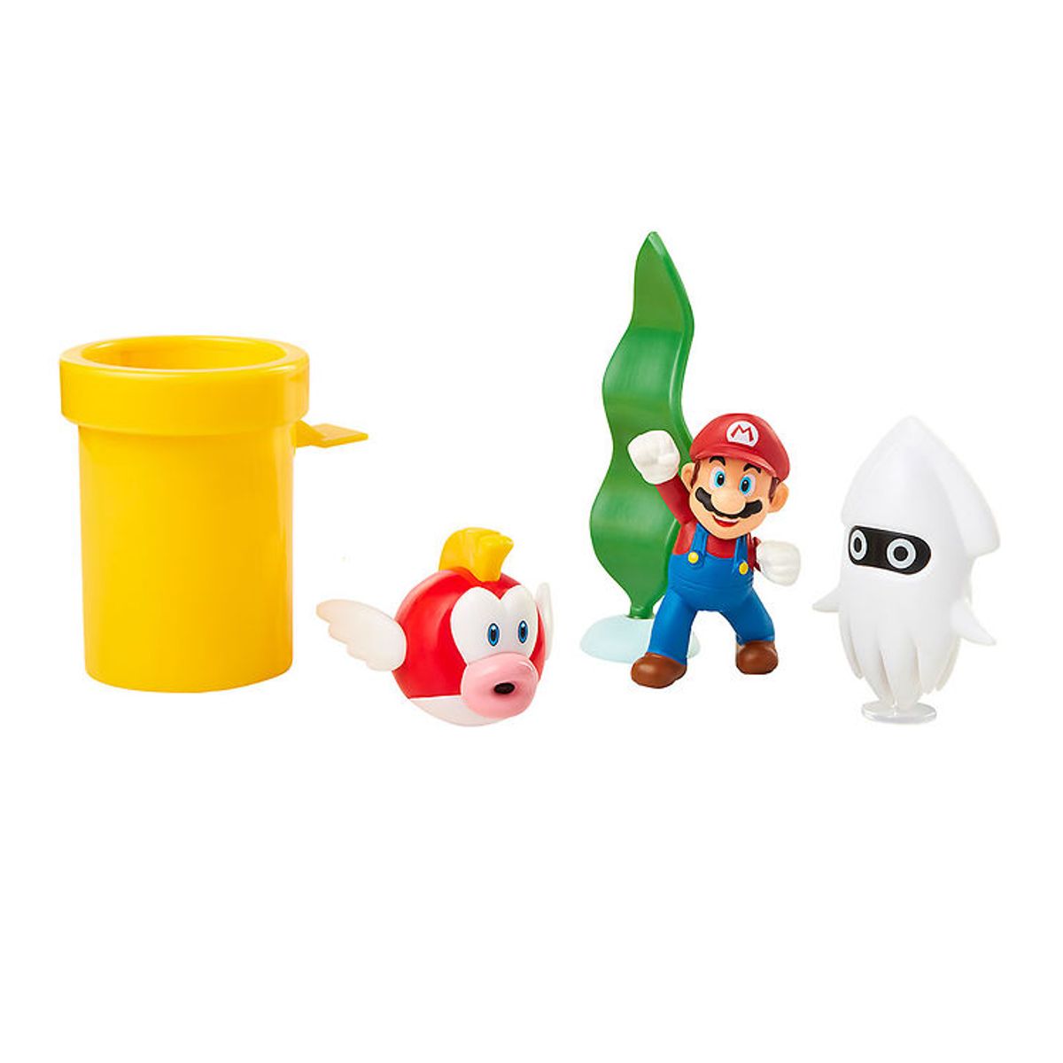 Super Mario Figurer - Underwater Diorama Set