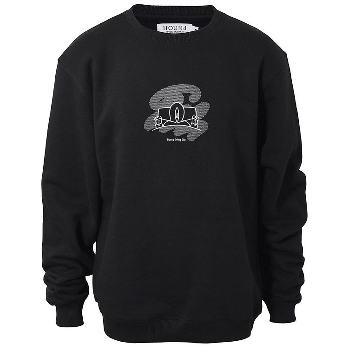 Hound Sweatshirt - Crewneck - Sort m. Print