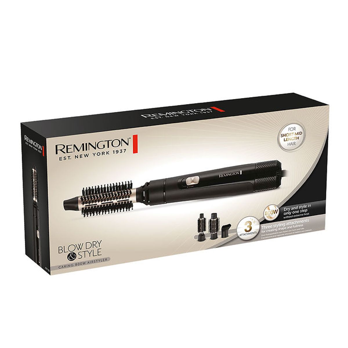 Remington Airstyler - Blow Dry & Style 800W - AS7300