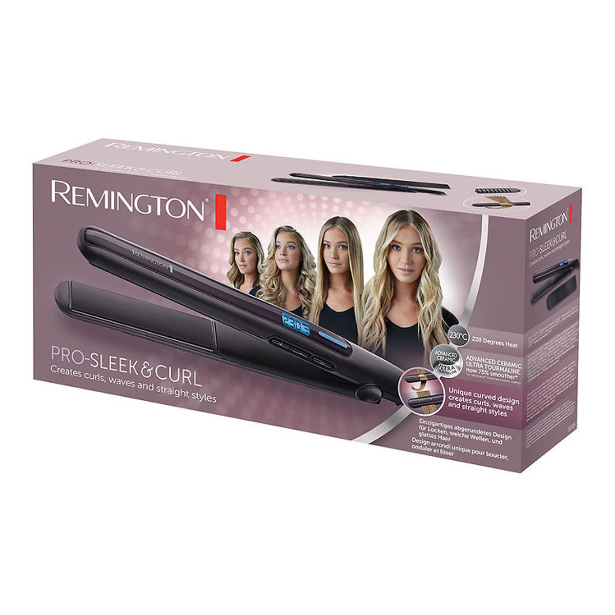 Remington Glattejern - PRO-Sleek & Curl - S6505