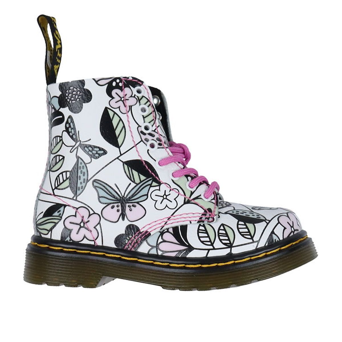 Dr. Martens Støvler - 1460 T - White Meadow Print Athena