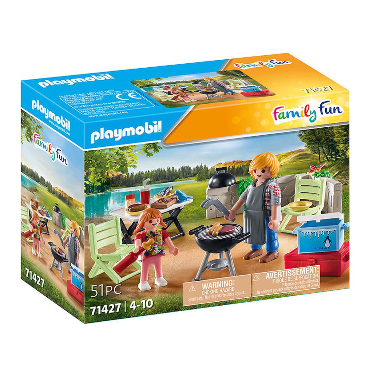 Playmobil Family Fun - Fælles Grillaften - 71427 - 51 Dele