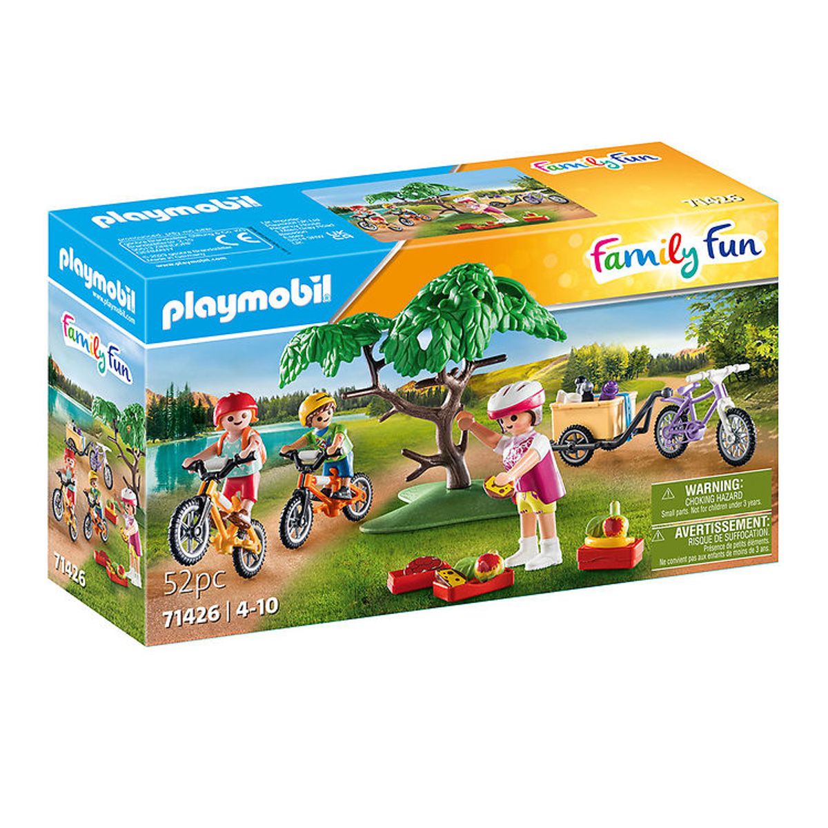 Playmobil Family Fun - Mountainbike-tur - 71426 - 52 Dele