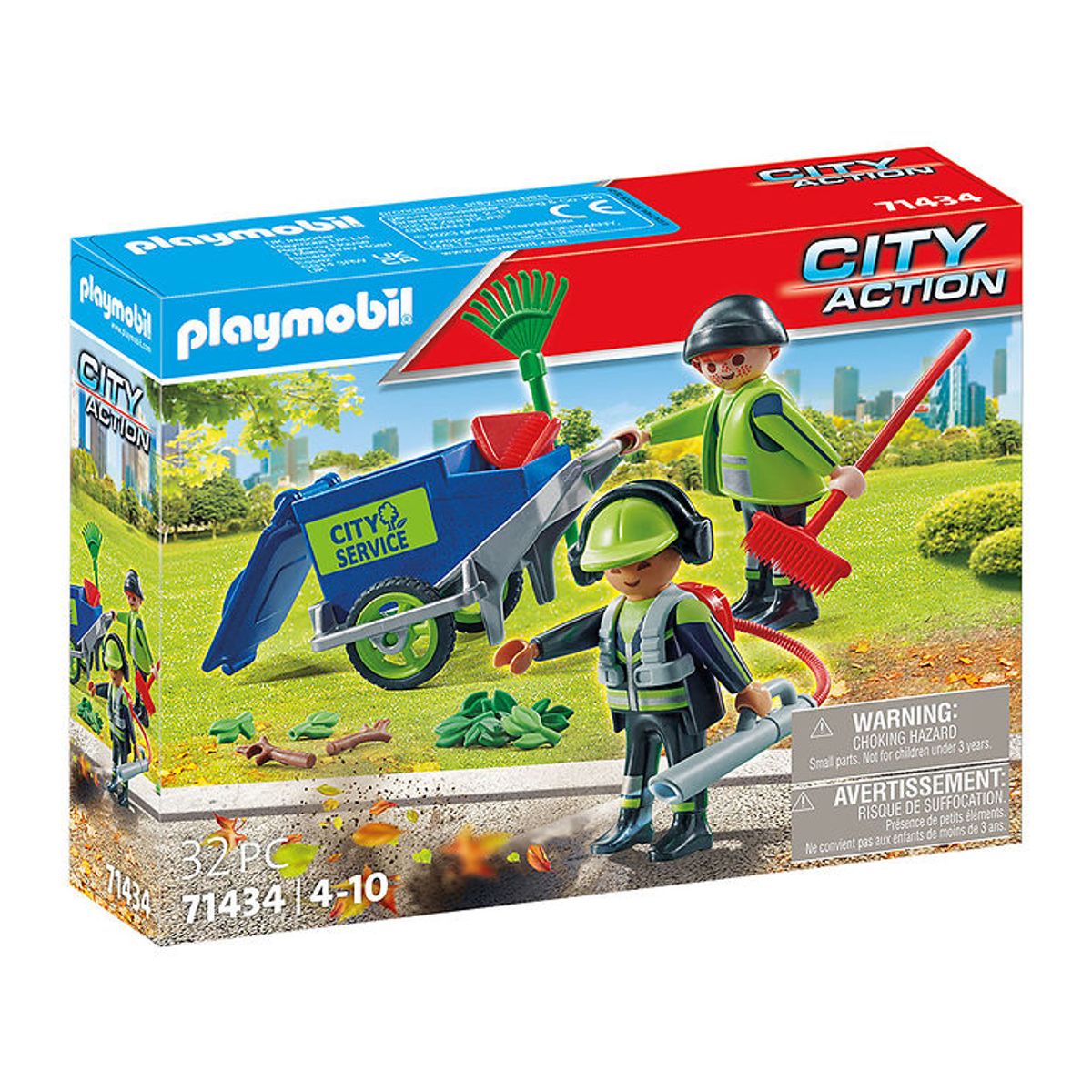 Playmobil City Action - Byrenholdelsesteam - 71434 - 32 Dele