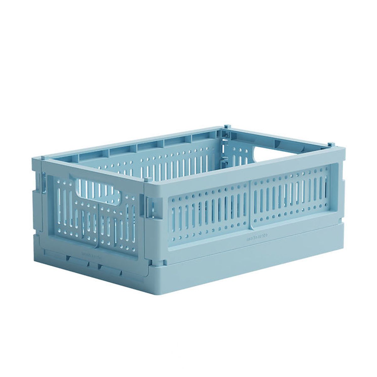 Made Crate Foldekasse - Mini - 24x17x9,5 cm - Crystal Blue