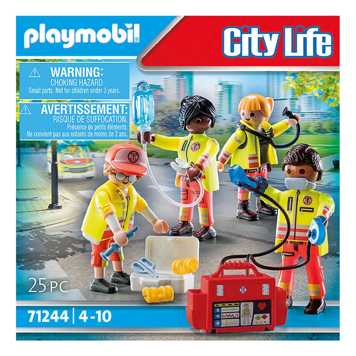 Playmobil City Life - Redningsmandskab - 71244 - 25 Dele