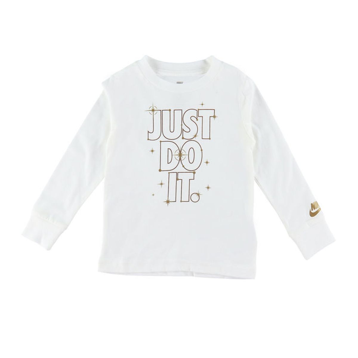 Nike Bluse - Sail m. Guld