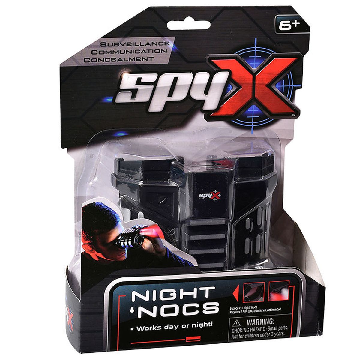 SpyX - Night 'Nocs - Sort/Sølv